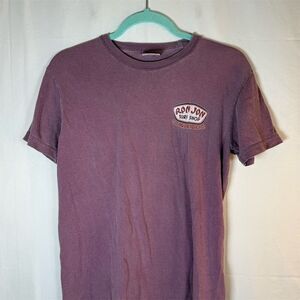 Comfort Colors Clearwater Beach Graphic T-Shirt Purple Unisex Size S